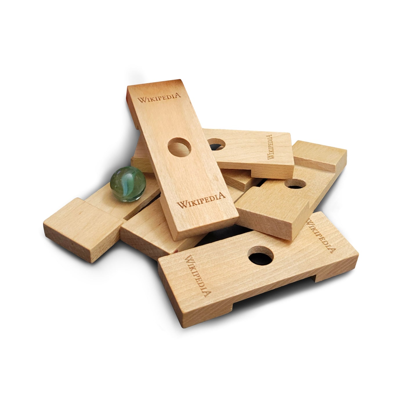 "Wikipedia" Wooden Desk Puzzle