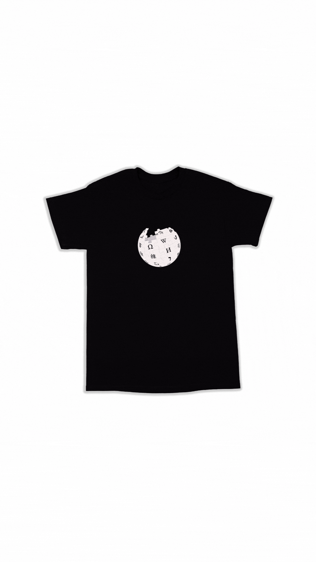 Globe black t-shirt (Unisex)
