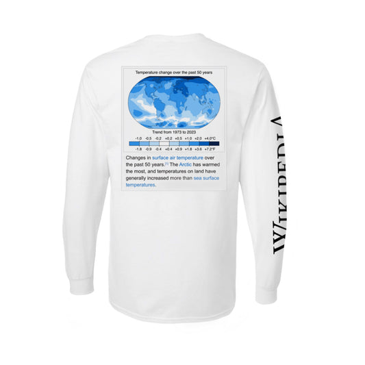 Articles of style: "Climate Change" Long Sleeve Shirt