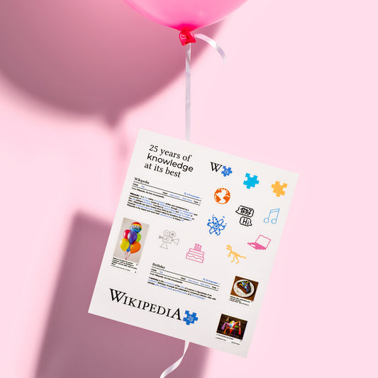 25 years of Birthday Sticker Sheet